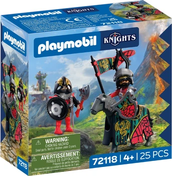 Конструктор Playmobil Knights Лідер лицарів герба Дракона 25 елементів (72118) (4008789721181)