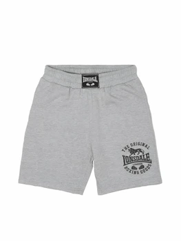 Шорти флісові чоловічі Lonsdale HETTON 117876-1527 M Marl Grey/Black (4255581599498)