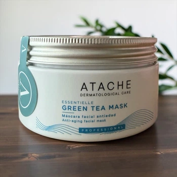 Восстанавливающая и успокаивающая маска ATACHE Essentielle Reafirming Mask Green Tea 200ml