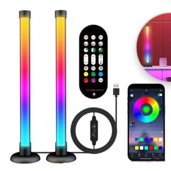 Светодиодные RGB панели 2шт. с APP Smart и пультом 24 см