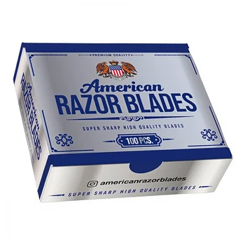 Лезвия American Razor Blades половинки 100 шт