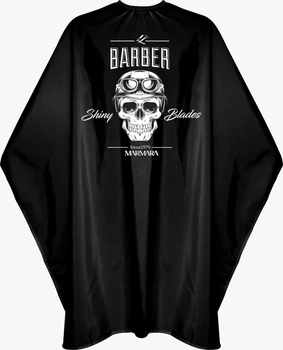 Парикмахерская накидка (пеньюар) Marmara Barber Scull Black