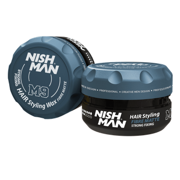 Матовая паста для стилизации волос Nishman Hair Styling Wax Fibre Matte M9 100 мл