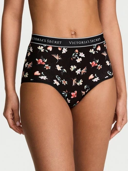 Женские трусики Victoria's Secret (2699958462) Logo Cotton Modern Brief S черные