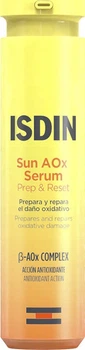 Serum do twarzy Isdin Sun AOx Prep & Reset antyoksydacyjne 30 ml (8429420333840)
