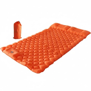 Надувний матрац HI FINE CARE Килимок сну осіб кемпінгу товщиною 10 195×130 camppad-full-orange