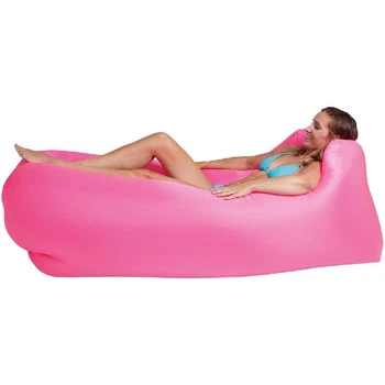 Насос для надувних виробів Happy People лежак Lounger to Go 2.0 Рожевий 70002