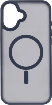 Чехол для смартфона 2E Basic Soft Touch MagSafe для Apple iPhone 16 Plus Dark Blue (2E-IPH-16PL-OCLS-DB)