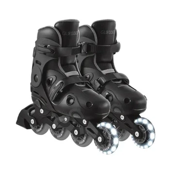 Ролики 2в1 Globber Go Skates Lights розмір 34-37 від 5 років до 60 кг, Чорний