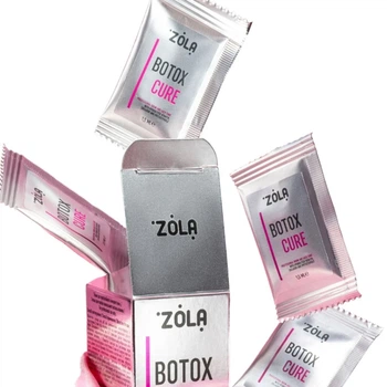 Ботокс для брів та вій Zola Botox Cure, саше 1,5 мл*10 шт