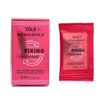 Фиксирующий концентрат Fixing Ceramide Concentrate Zola x Romashka, 1,5 мл 1 шт