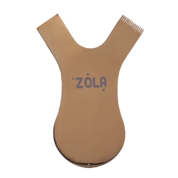 Аплікатор-гребінець металевий Zola Comb Applicator золотий