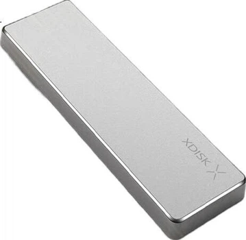 SSD диск XDISK M20 128GB USB 3.2 Type-C Silver