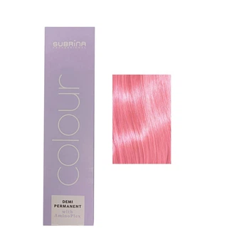 Краска для волос 8/65 Светлый блондин красное дерево DEMI PERMANENT COLOUR Subrina Professional 60 мл