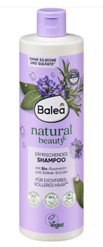 Освіжаючий шампунь для волосся Balea Natural Beauty, 400 мл