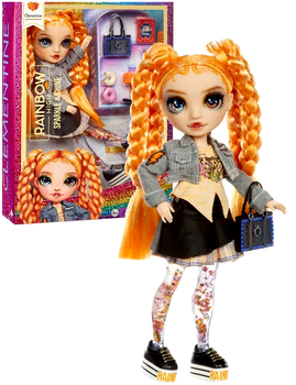 Кукла Rainbow High с аксессуарами для творчества 28 см оранжевая HE0865