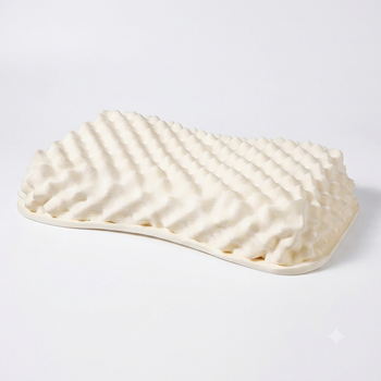 Подушка Dunlopillo ECO Butterfly Массажная из натурального латекса 57х36х8-11.5 см White