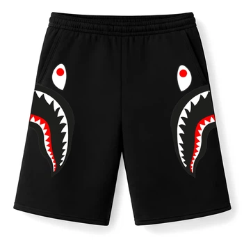 Чоловічі літні шорти Bape оверсайз M чорні (OSBA22)