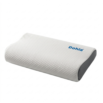 Подушка Dohia Memory Foam с эффектом памяти и медленным восстановлением формы зональная 50х30х10-8 см.