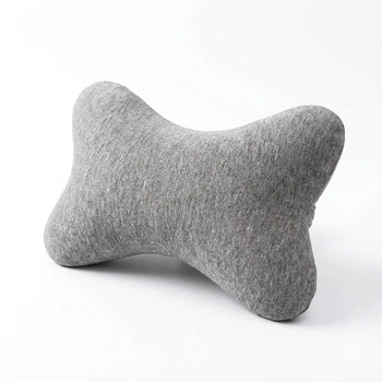 Подушка на подголовник JD Original из натурального латекса 94%, хлопок Dark Gray