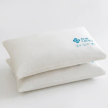 Подушка Grace Pure Cotton Grade A полиэфирное волокно мягкая прямоугольная 46х72 см 2 шт
