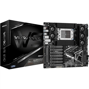 Материнская плата ASRock WRX90 WS EVO (sWRX9, AMD WRX90, DDR5, EEB)