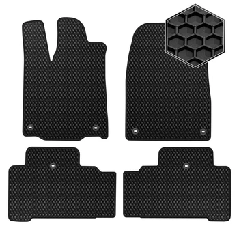 Коврики в салон NeoGum для Acura MDX '14-21 (YD3) Гибрид, черные