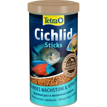 Сухой корм для рыбок цихлид палочки 1 л/320 г Tetra Cichlid Sticks