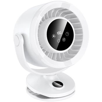Портативный вентилятор Hoco HX608 handheld folding fan 3600 mAh White