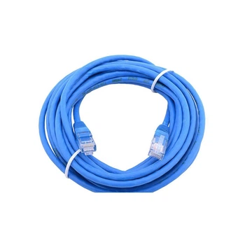 Патч-корд JXD UTP RJ-45, 3 м для мережевого підключення, синій