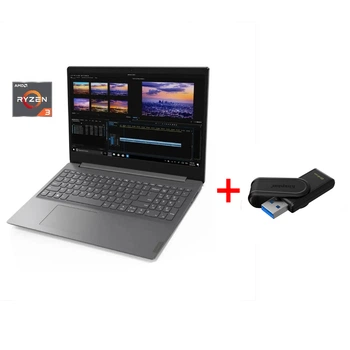 Ультрабук Lenovo V14-ADA / 14" (1920x1080) TN / AMD Ryzen 3 3250U (2 (4) ядра по 2.6 - 3.5 GHz) / 8 GB DDR4 / 256 GB SSD / AMD Radeon RX Vega 3 Graphics / WebCam / Win 10 Pro б/в + Подарунок Накопичувач Kingston 64 ГБ
