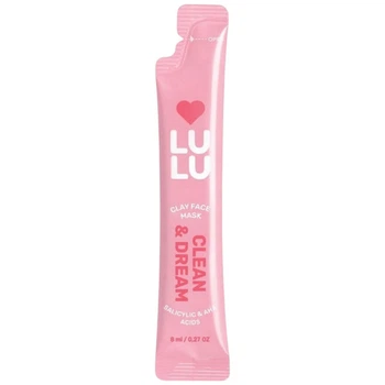 Маска для обличчя з рожевою глиною LULU Clean&Dream, 8 мл - 703027