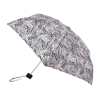 Мини зонт женский механический Fulton L501-040874 Tiny-2 Animal Mix черный