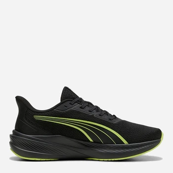 Чоловічі кросівки для бігу Puma Dasher Lite 31258621 46 (11UK) 30 см Puma Black-Flat Dark Gray-Sunny Lime (4070033269633)