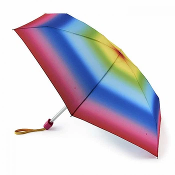 Мини зонт женский механический Fulton L501 Tiny-2 Rainbow (Радуга)