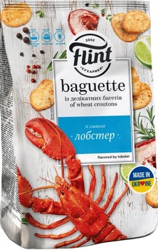 Сухарики Флінт baguette лобстер 100г. / 12шт