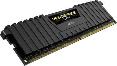 Оперативная память Corsair 16GB DDR4 3000MHz Vengeance LPX Black (CMK16GX4M1D3000C16)