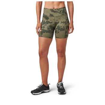 Шорты тренировочные женские 5.11 Tactical PT-R Eliza Short XS Ranger Green Camo