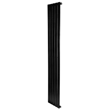 Дизайнерский радиатор ARTTIDESIGN Livorno 1600x340 вертикальный, черный матовый (LV.5.160.34.5.B)