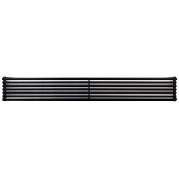 Дизайнерский радиатор Betatherm Quantum BQH2 285x2000 горизонтальный, черный матовый