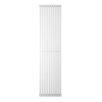 Дизайнерский радиатор Betatherm Quantum 1 1800x405 вертикальный, белый матовый