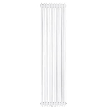 Дизайнерский радиатор Warm Well Column 3 1800×470 вертикальный, белый глянцевый