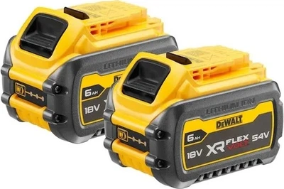 Zestaw akumulatorów DeWalt Flexvolt DCB546T2-XJ Li-Ion 54V/18V 2 szt. 6.0/2.0 Ah (5035048737705)