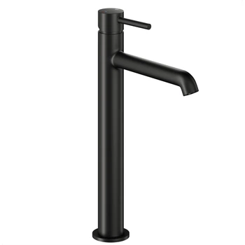 Смеситель для раковины KFA Armatura Moza Mini однорычажный, черный матовый (5032-632-81)
