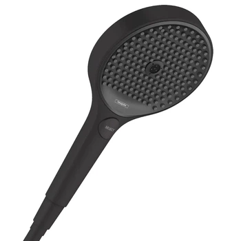 Лейка для душа Hansgrohe Rainfinity 130 3jet EcoSmart пластик, черный матовый (26865670)