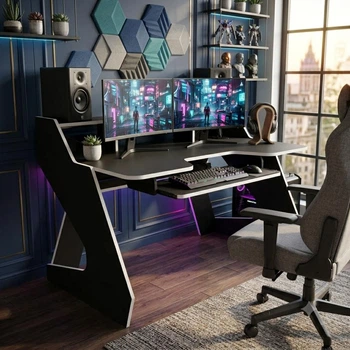 Геймерський стіл XGAMER GTR 3 140×87 см ЛДСП Swisspan Металевий каркас Навантаження до 150 кг