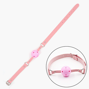 Класичний кульовий кляп Honey Fashion Accessories, рожевий (90к006)