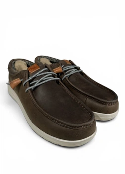 Мокасини Hey Dude Paul Craft Leather (40175-030), Коричневий Розмір 43 (M10),устілка 28 см