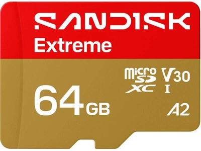 Карта пам'яті SanDisk 64 GB microSDXC Extreme Go (SDSQXGN-064G-GN6MN)