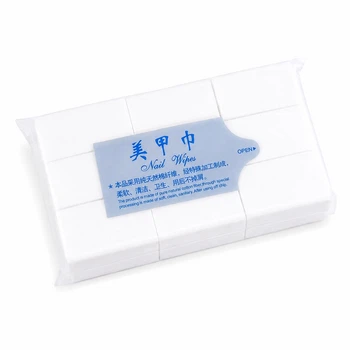 Безворсовые одноразовые салфетки Nail Wipes для снятия липкого слоя с ногтей